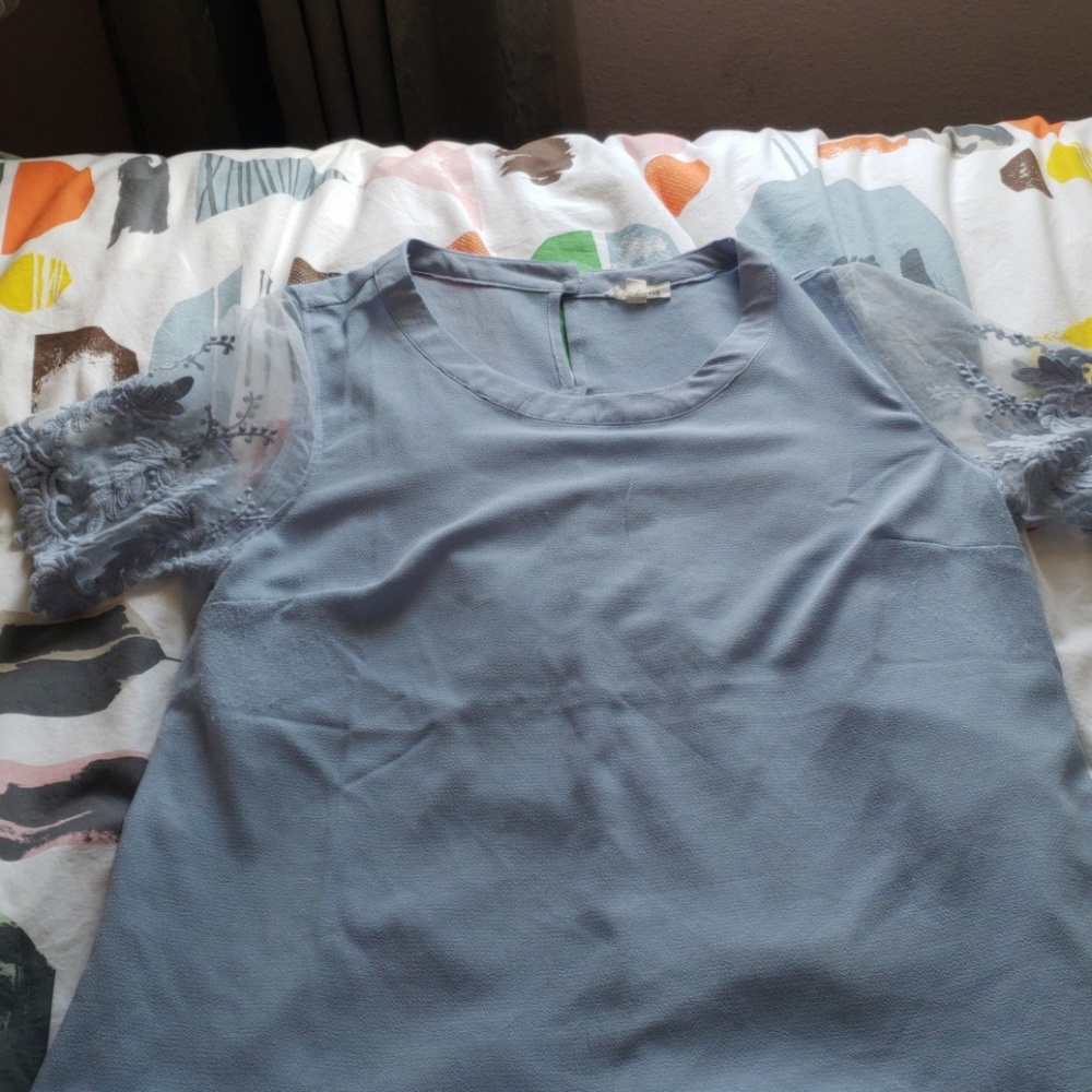 Cinderella blue blouse